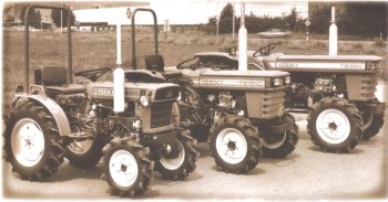 Konec 60. let - řada traktorů Iseki TS