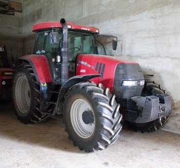Prvním traktorem Case IH na farmě byl model CVX 175