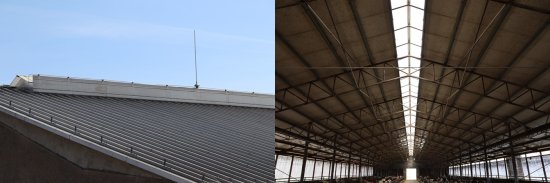 Hřebenovou větrací štěrbinu Arntjen lze instalovat na téměř jakýkoliv typ střechy. Zdroj foto - Milan Jedlička