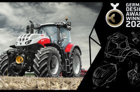Nový traktor Steyr Terrus CVT získal ocenění za design
