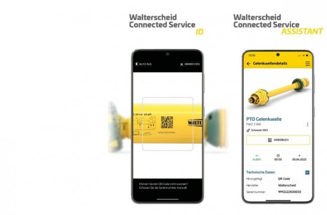 Spolehlivé rozpoznání velikosti a typu kardanové hřídele pomocí QR kódu na každé nové kardanové hřídeli od společnosti Walterscheid umožňuje nejen včasnou a správnou údržbu při každodenním používání, ale také bezproblémovou výměnu náhradních dílů.
