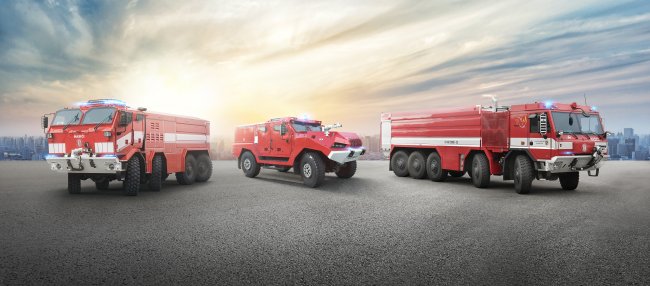 Tatra je významným dodavatel podvozků pro české i slovenské hasiče. Hasičské tatrovky putují i do zahraničí.